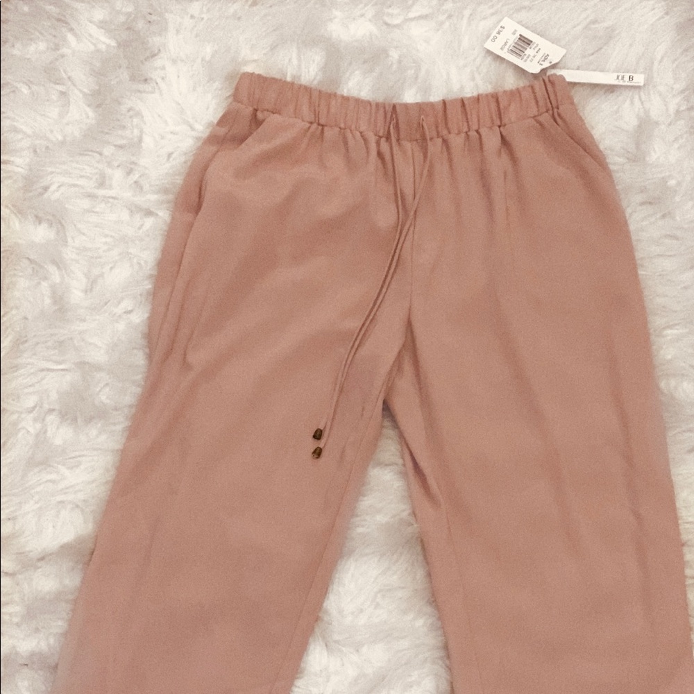 Blush dressy capris